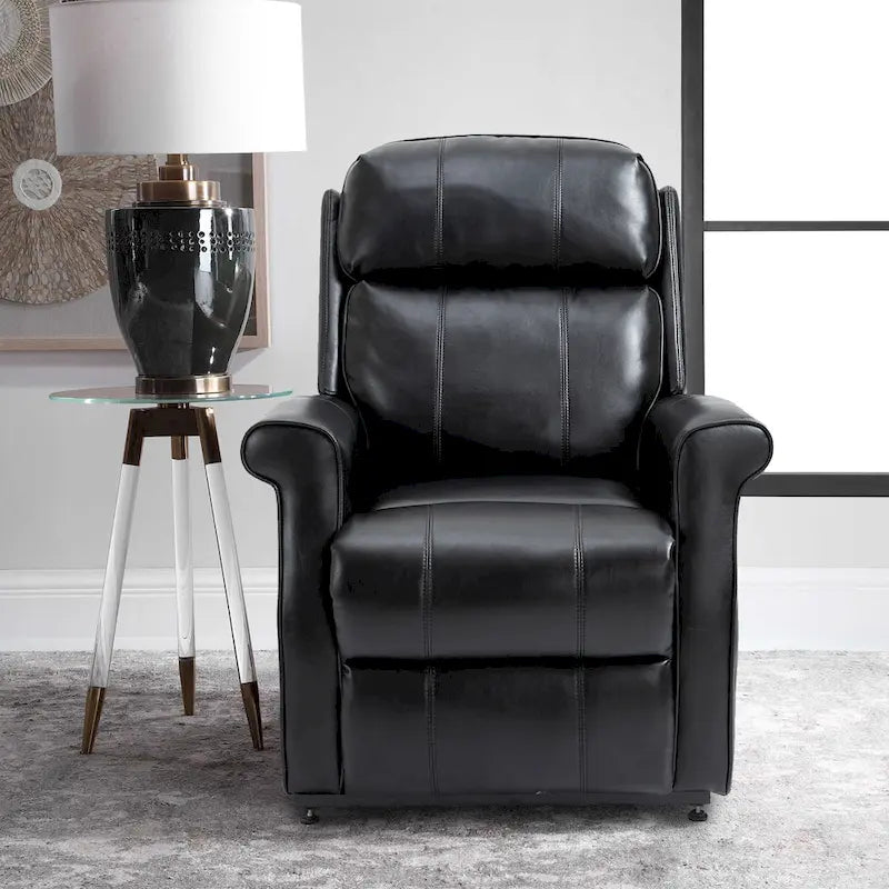 Fauteuil inclinable releveur en similicuir